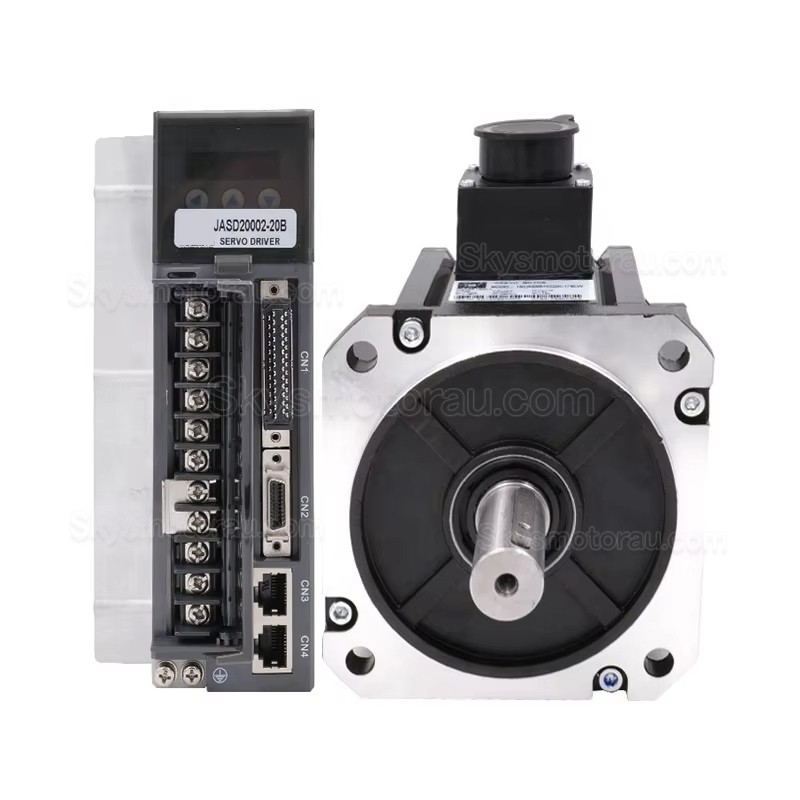 1.5KW AC Servo Motor Kit 130JASM515220K-17B+JASD20002-20B 7.16N.m 220V 7.2A 2000RPM with JASD20002-20B Servo Driver